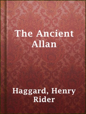 cover image of The Ancient Allan